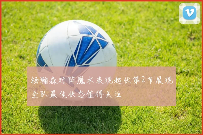 杨瀚森对阵魔术表现起伏第2节展现全队最佳状态值得关注